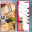 ZESTAW NOŻY KUCHENNYCH W BLOKU KLAUSBERG KB-9035