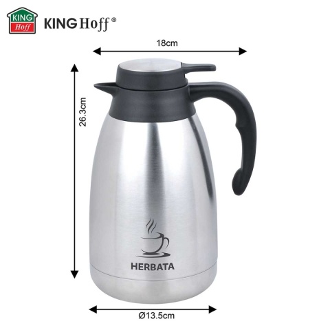 TERMOS DZBANEK KONFERENCYJNY NA HERBATĘ 2L KINGHOFF KH-2095