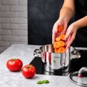 GARNEK STALOWY Z POKRYWĄ 18cm 2.2L VCASA VC-90103 SIERRA