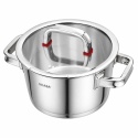 GARNEK STALOWY Z POKRYWĄ 18cm 2.2L VCASA VC-90103 SIERRA
