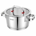GARNEK STALOWY Z POKRYWĄ 24cm 5.2L VCASA VC-90105 SIERRA