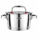 GARNEK STALOWY Z POKRYWĄ 16cm 1,6L VCASA VC-90102 SIERRA