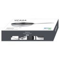 PATELNIA STALOWA 24cm VCASA VC-90155 VELORA Z POWŁOKĄ CERAMICZNĄ