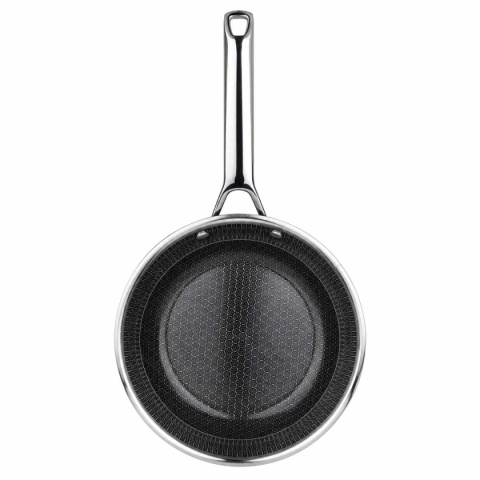 PATELNIA STALOWA 20cm VCASA VC-90154 VELORA Z POWŁOKĄ CERAMICZNĄ