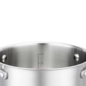 ZESTAW GARNKÓW STALOWYCH 16/20/24cm 6 ELEMENTÓW VCASA VC-90118 AMARA