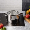 ZESTAW GARNKÓW STALOWYCH 16/20/24cm 6 ELEMENTÓW VCASA VC-90118 AMARA