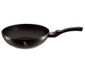 WOK GRANITOWY 28cm BERLINGERHAUS BLACK SILVER BH-1848