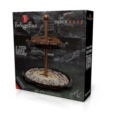 TWO-LEVEL PATERA FOR SNACK CAKES BERLINGER HAUS BH-6776